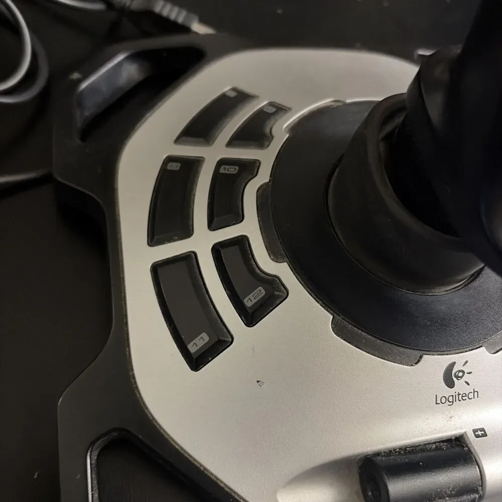 Logitech Extreme 3D Pro USB Precision Flight Joystick for PC Simulator